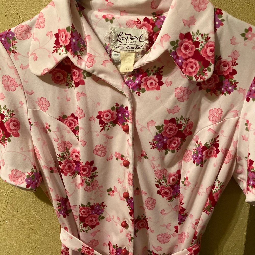 Vintage 70s Floral Dress - Picture 2 of 16